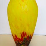 Glass paste vase
