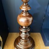 Giant solid wood lamp