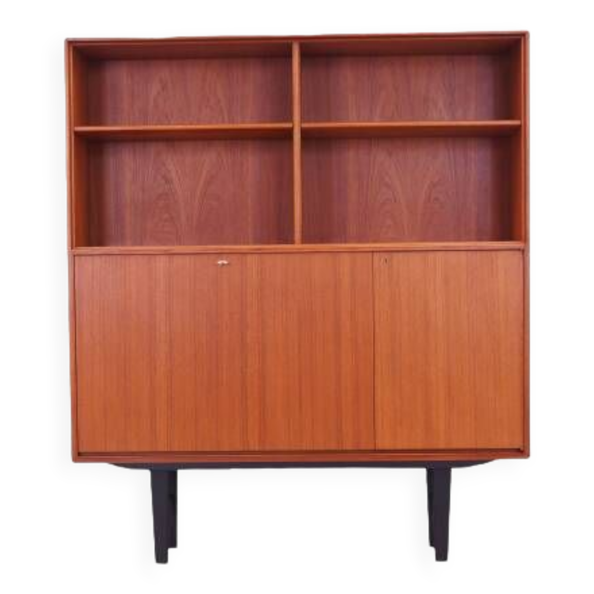 Teak bookcase, Scandinavian design, 1960s, designer: Bertil Fridhagen, production: Bodafors