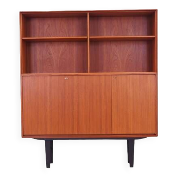 Bibliothèque en teck, design scandinave, années 1960, designer : Bertil Fridhagen, production : Bodafors