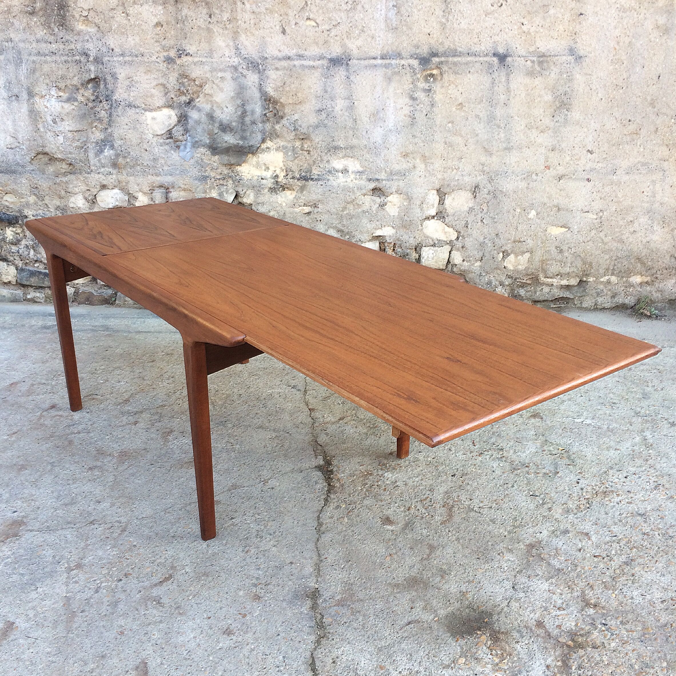 Table at Scandinavian meal 1960