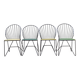 Set of 4 chairs by J.O. Waldar & V. Möldhammer for Sonett Karl Fostel