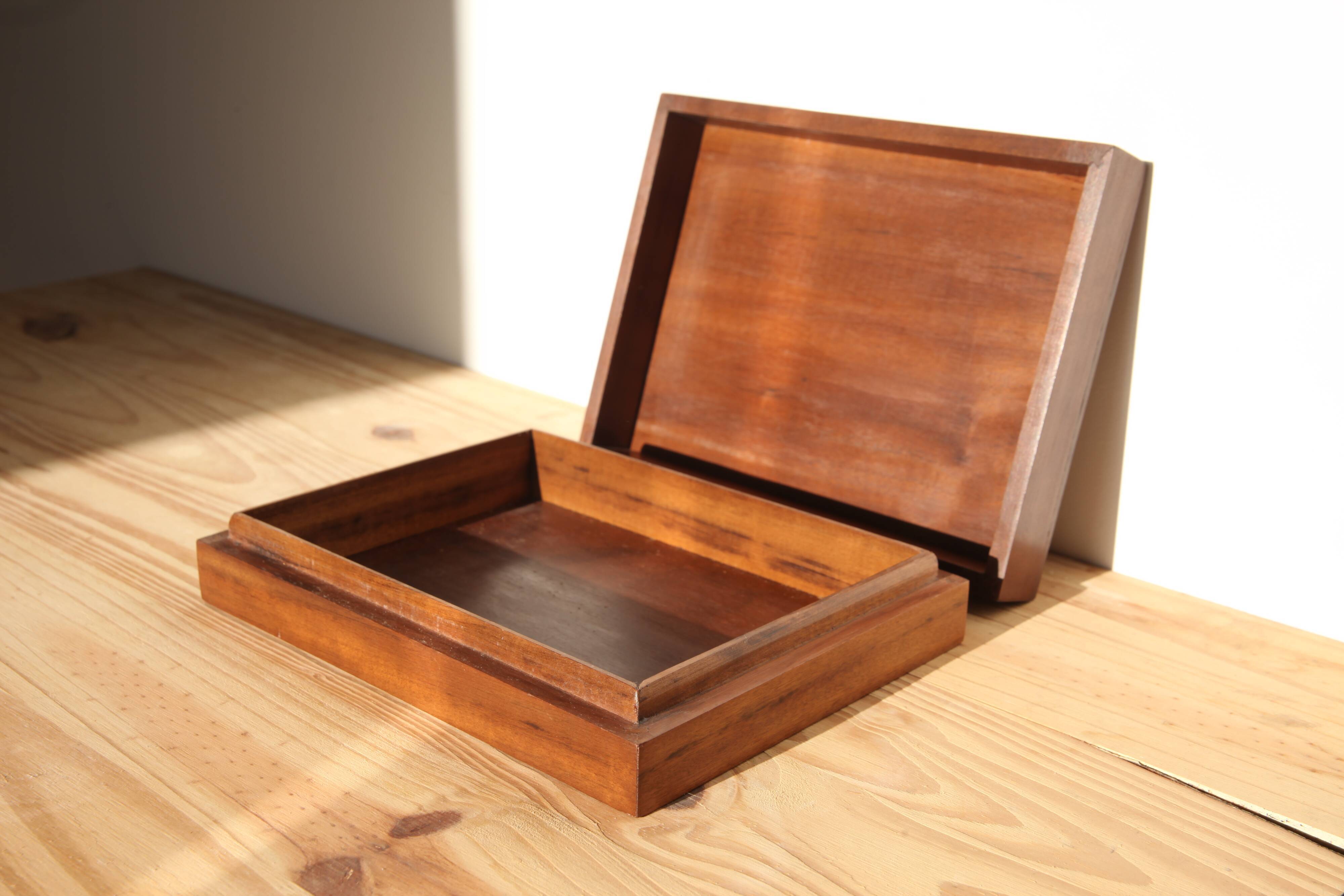 Mahogany box