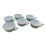 Set of 6 Saint Amand cups