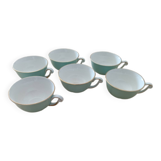 Set of 6 Saint Amand cups