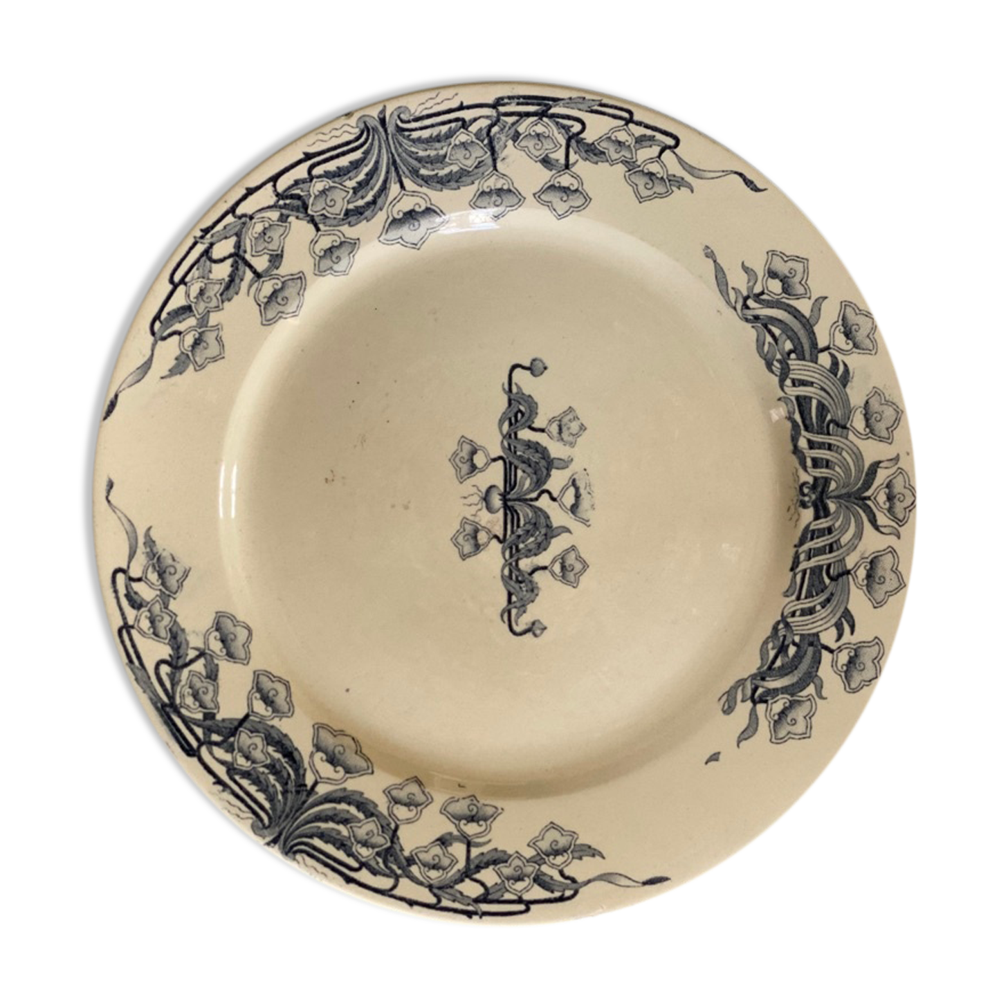 "Jeanette" art nouveau plate