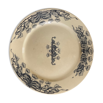 "Jeanette" art nouveau plate