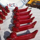 12 duck ceramic knife holders