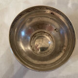 Silver metal bowl