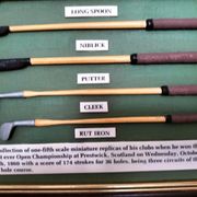 Vintage frame collection golf william park senior of musselburgh 1834- 1903