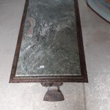Wrought iron coffee table