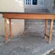 Table d'atelier en bois