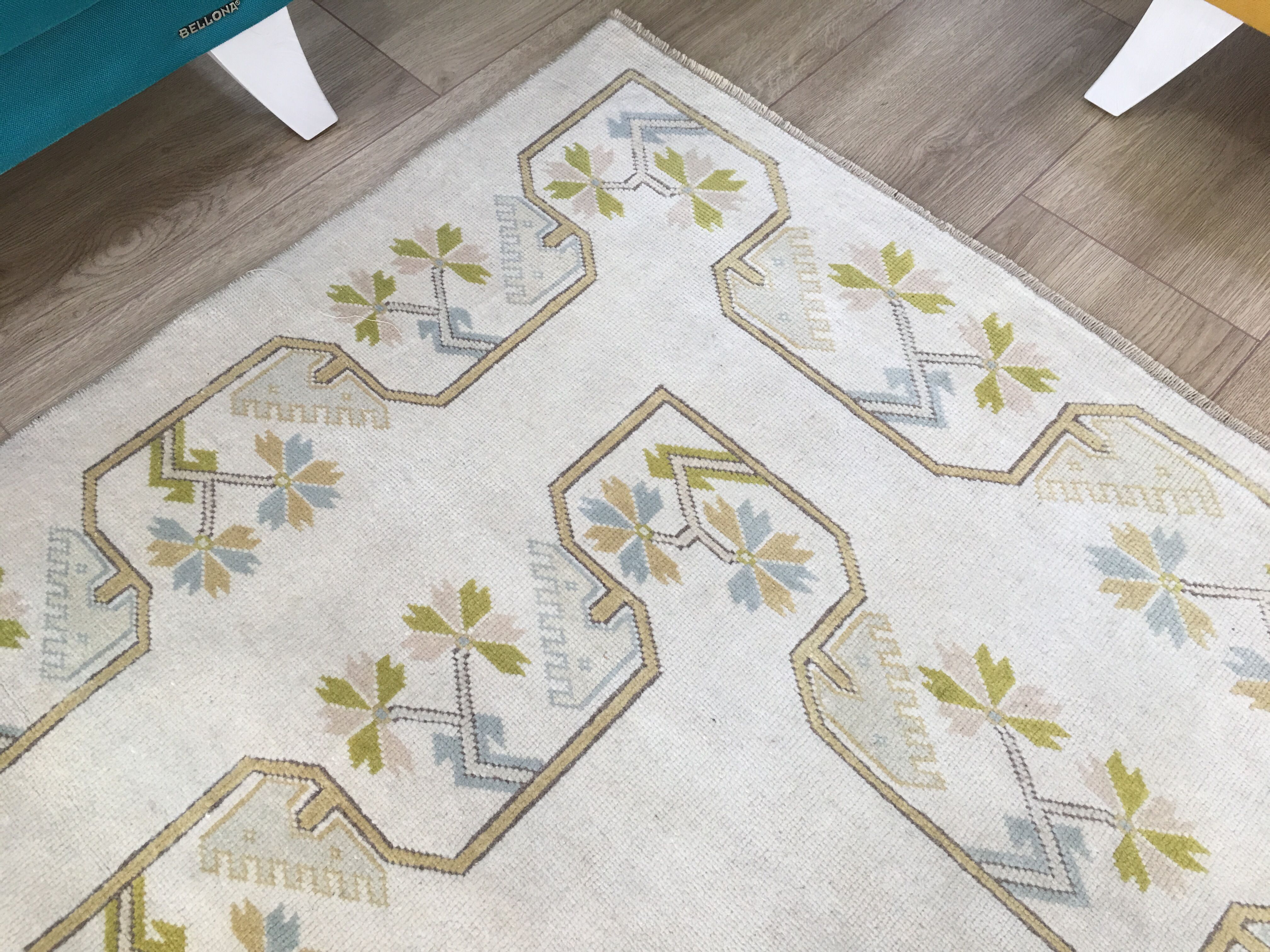 area rug, vintage rug, turkish rug, handmade rug,  7 x 9.4 ft. , RK 7893