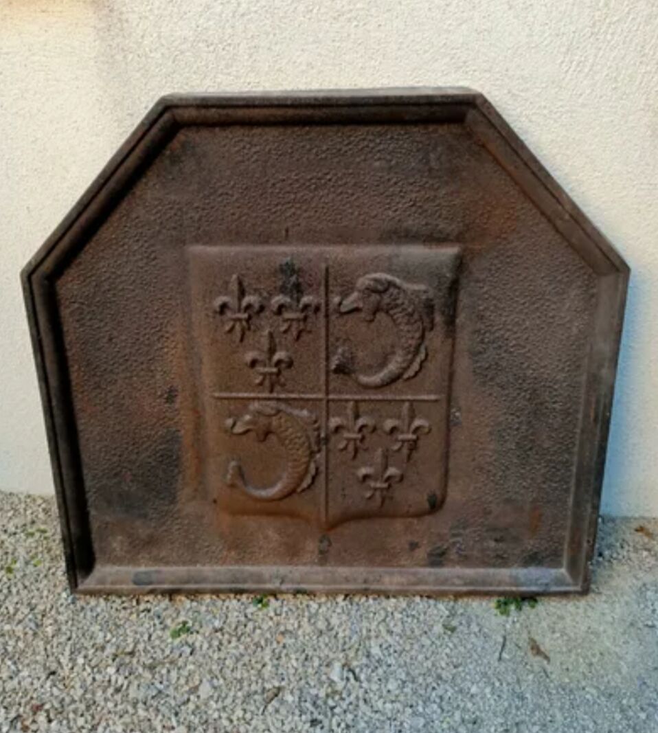 Fireplace plate 55x51