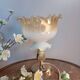 Vintage living room lamp with a granny chic atmosphere
