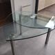 Extendable glass table for 6/8 people Policheto Hoccia