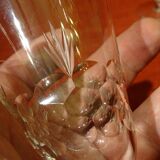 10 crystal cut crystal glasses