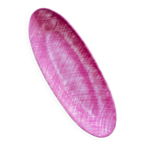 Pink oval dish