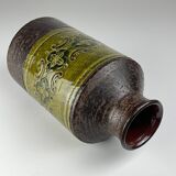 Vintage ceramic vase by Aldo Londi for Bitossi, Italy, 1970s.