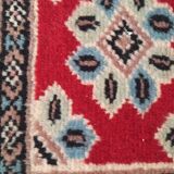 Small red carpet Handmade Pakistan  40x30cm
