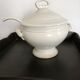White and shady porcelain soup kitchen
