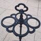 Painted cast iron umbrella stand