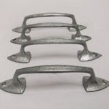 Old art deco metal handles restoration furniture drawers door