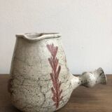 Gustave Reynaud le Mulier Vallauris gravy boat circa 1960