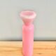Vase vintage en opaline rose h40cm