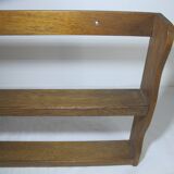 vintage oak wall spice rack