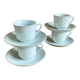 4 vintage porcelain cups