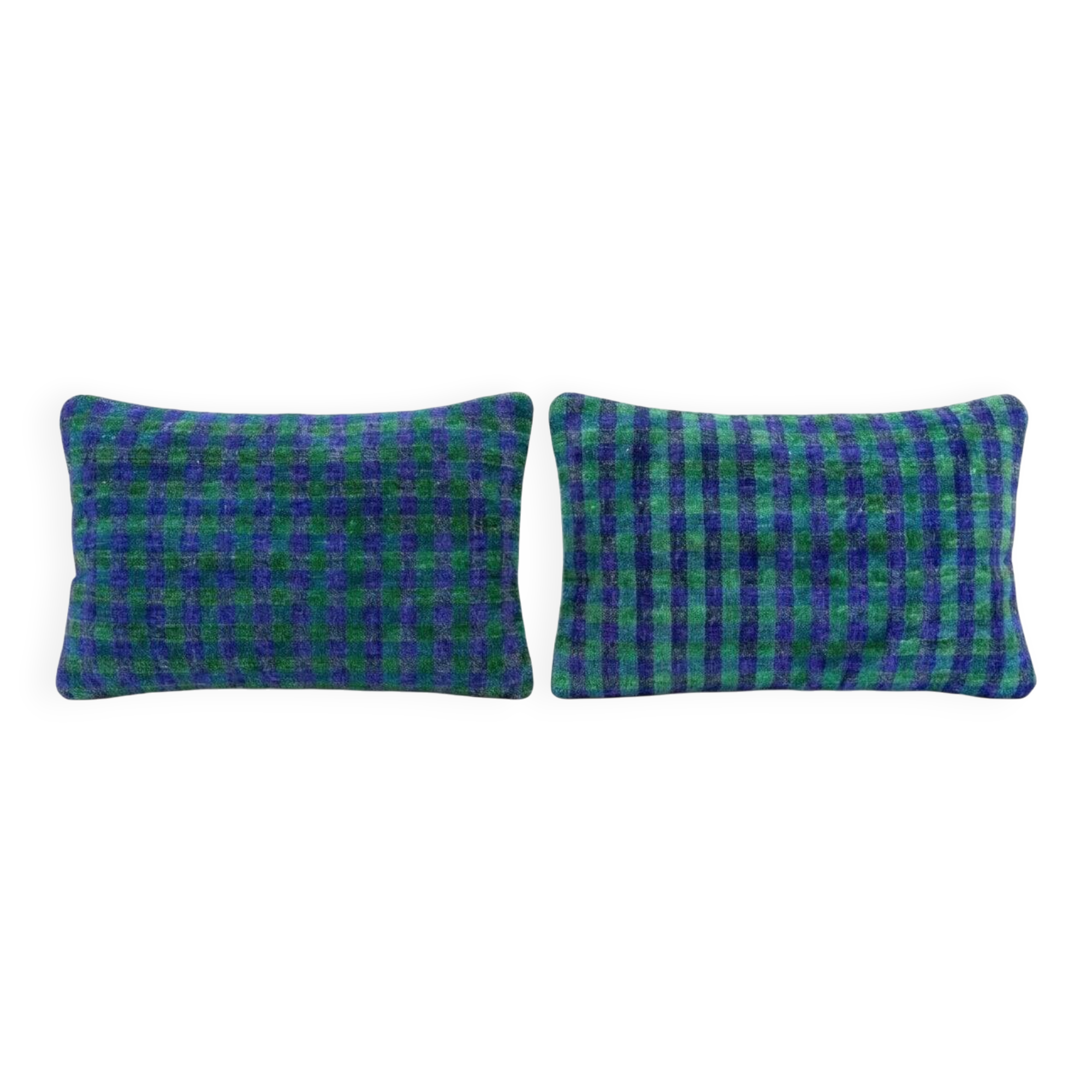 Set of 2 vintage Turkish cushion covers 41x58 cm