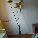 Lampadaire design en laiton 3 feux Arlus