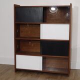Showcase vintage teak shelf