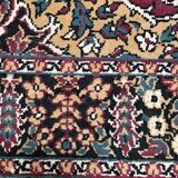 Rectangular rug, floral patterns