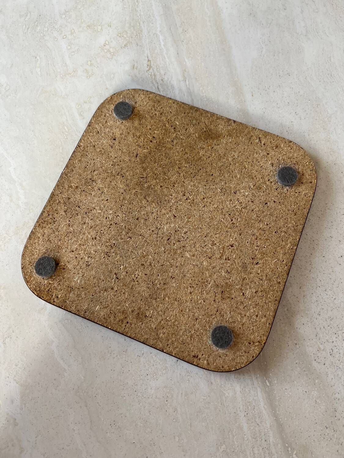 Wooden formica trivet