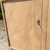 Parisian buffet feet compass raw wood