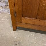 Parisian cabinet vintage solid oak