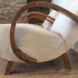 Paire de fauteuils vintage