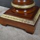 Pivoting column in Mahogany, Napoleon III style – 1900