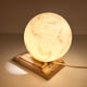 Vintage Art Deco Table Lamp, 40 years, Bakelite Melamine Opaline Marble