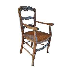 fauteuil bois et assise