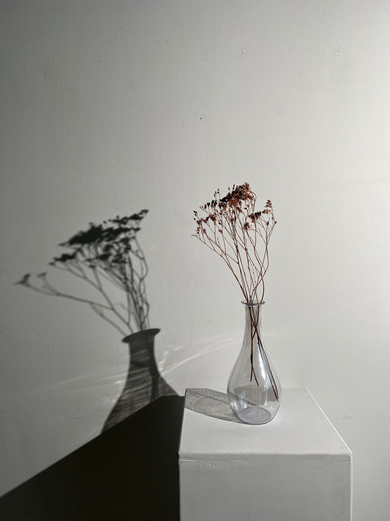 Modern glass vase