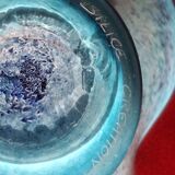 Rare large Jean-Michel Operto glass bowl, signed, 23 cm