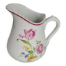 Porcelain pitcher Ch. Field Havilland Limoges floral decoration - Hôtel Jules César in Arles