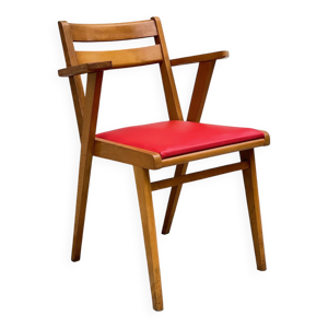 Fauteuil de bureau 1950 - pieds compas