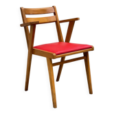 1950s office chair with compass legs