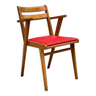 1950 Desk Chair with Compass Legs