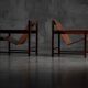 Lia lounge chairs by Sergio Rodrigues, Brazil, 1962