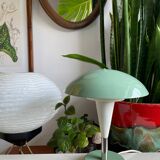 Lampe champignon verte, type Ln-8, Zaos, années 1970